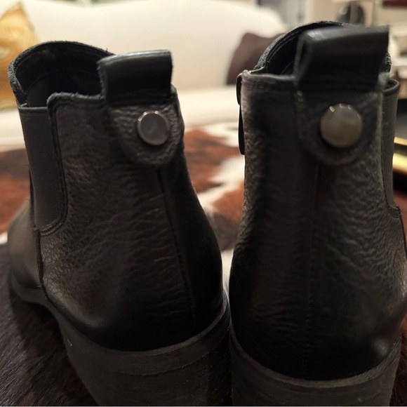 Franco Sarto Daralyn Leather Ankle Boots - Sz 8.5 - Picture 8 of 14